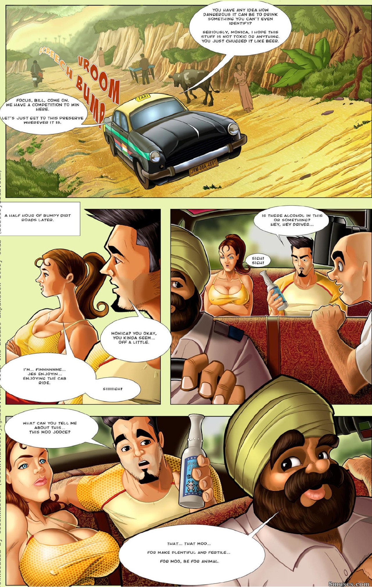 BE Story Club Comics - Moo-nicas Amoo-zing Adventure - Page 5