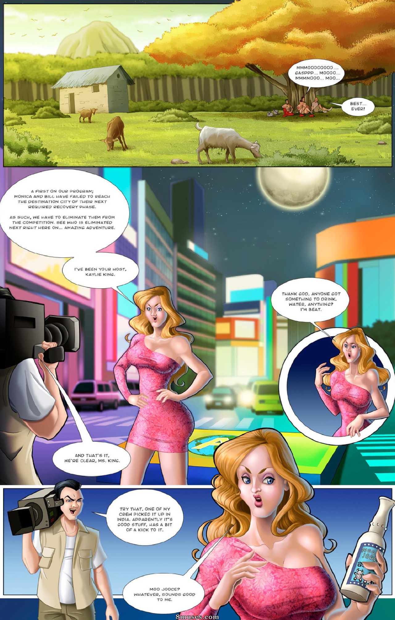 BE Story Club Comics - Aventura amoo-zante de Moo-nica - Página 12