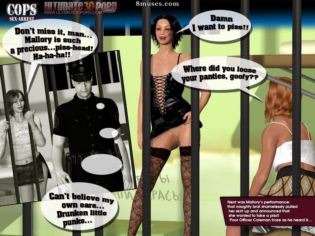 Ultimate3DPorn Comics - Cops. Part 2 Sex-Arrest - Page 5