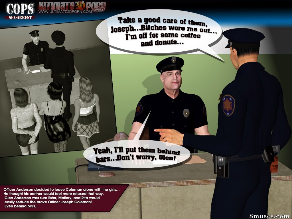 Ultimate3DPorn Comics - Policías. Parte 2 Sexo-arresto - Página 3
