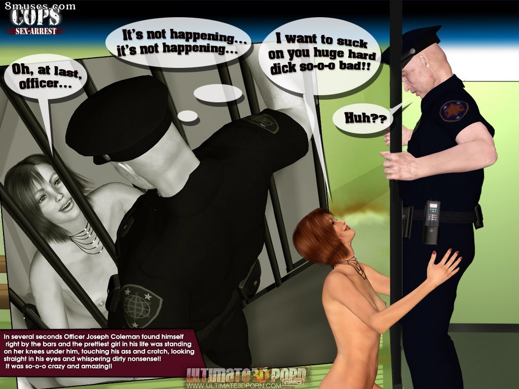 Ultimate3DPorn Comics - Cops. Part 2 Sex-Arrest - Page 22