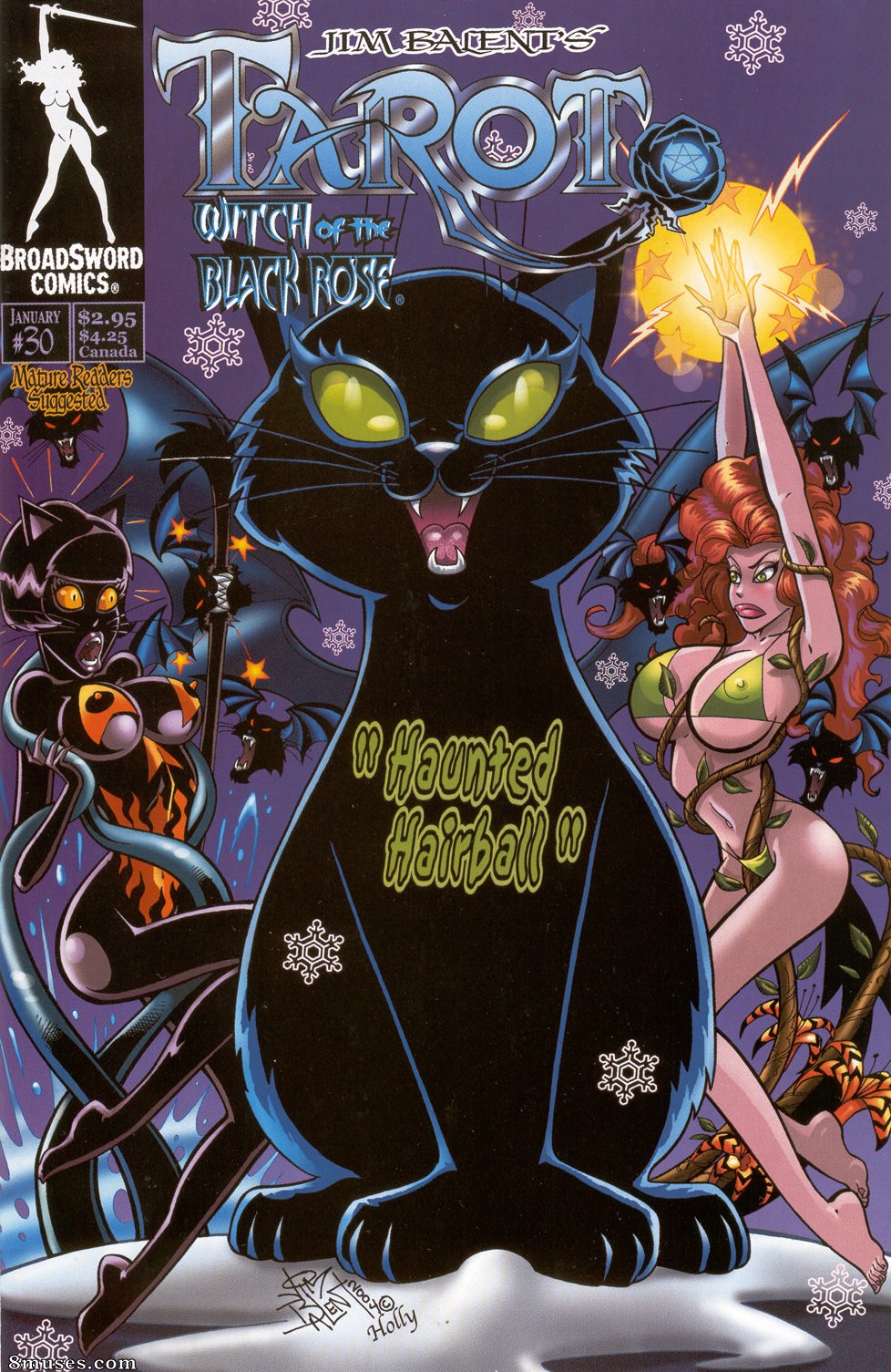 BroadSword Comics - Tarot - A bruxa da rosa negra 030 - Página 1