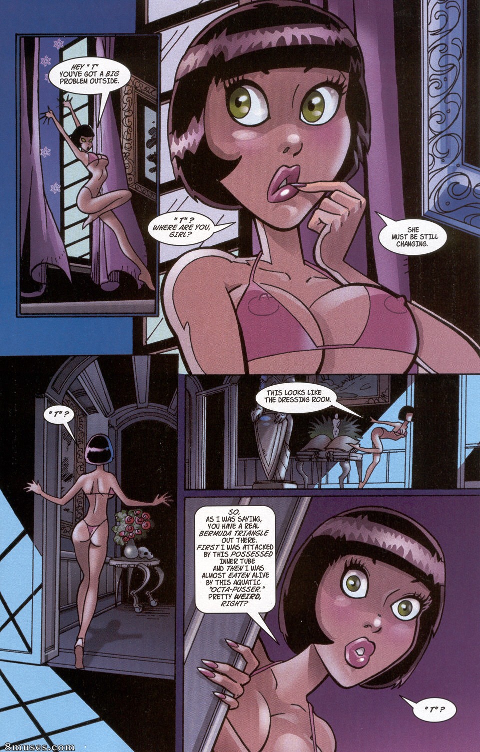 BroadSword Comics - Tarot - A bruxa da rosa negra 030 - Página 9