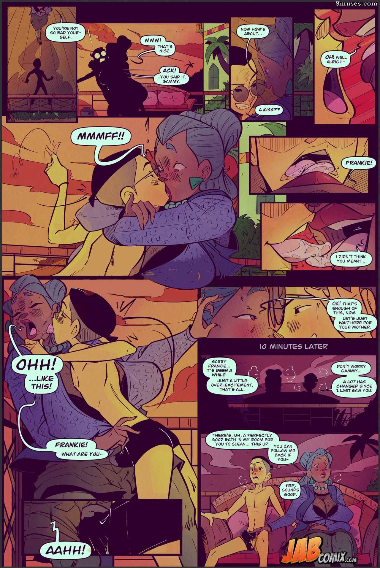 JAB Comics - Minha mãe - A estrela da televisão reality - Página 7