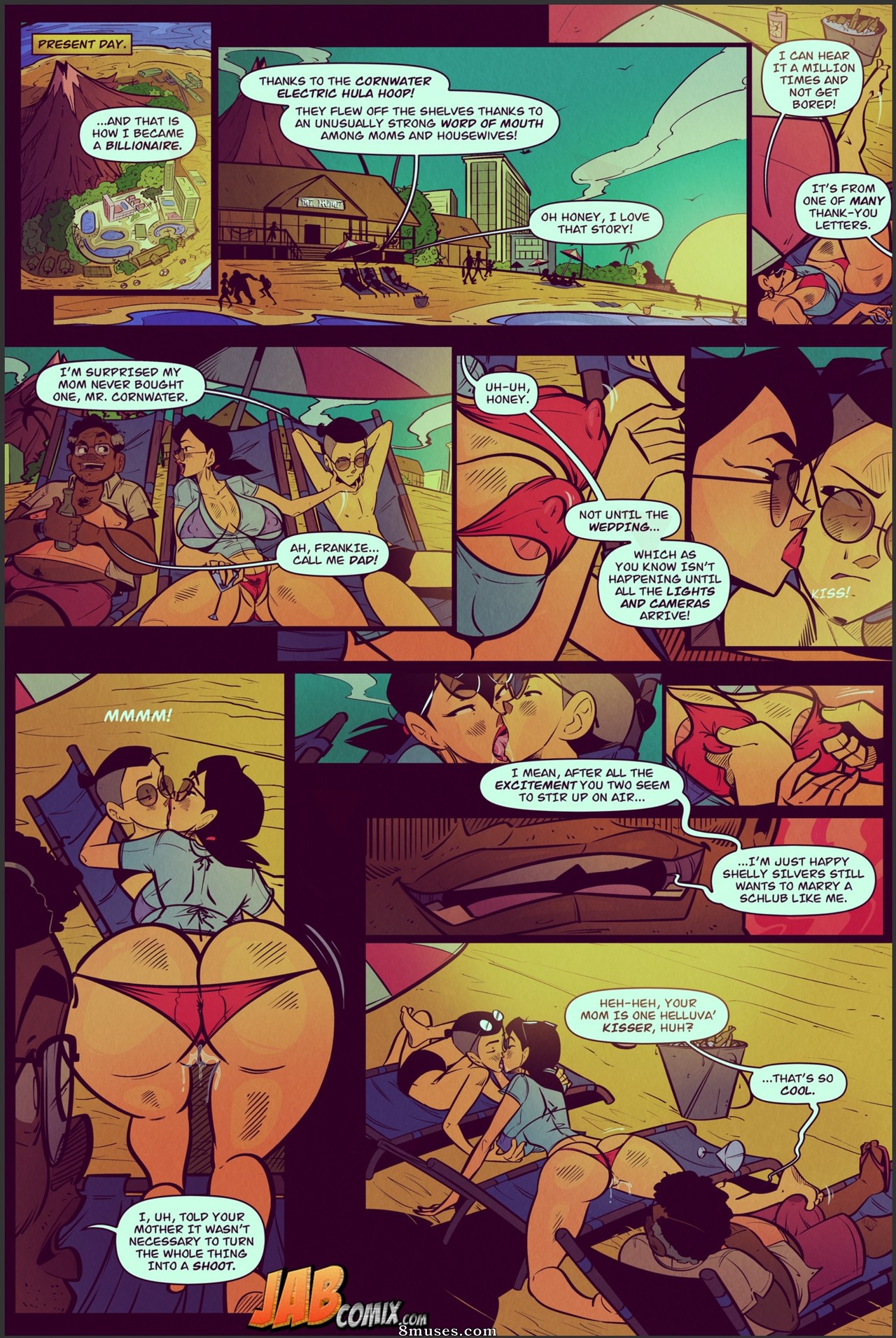 JAB Comics - Minha mãe - A estrela da televisão reality - Página 4