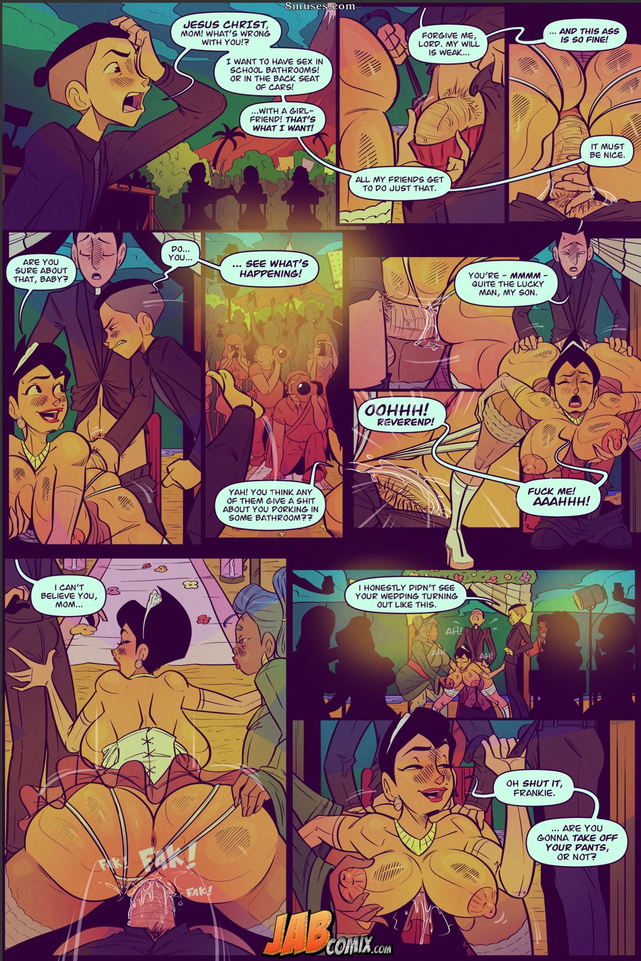 JAB Comics - Minha mãe - A estrela da televisão reality - Página 19