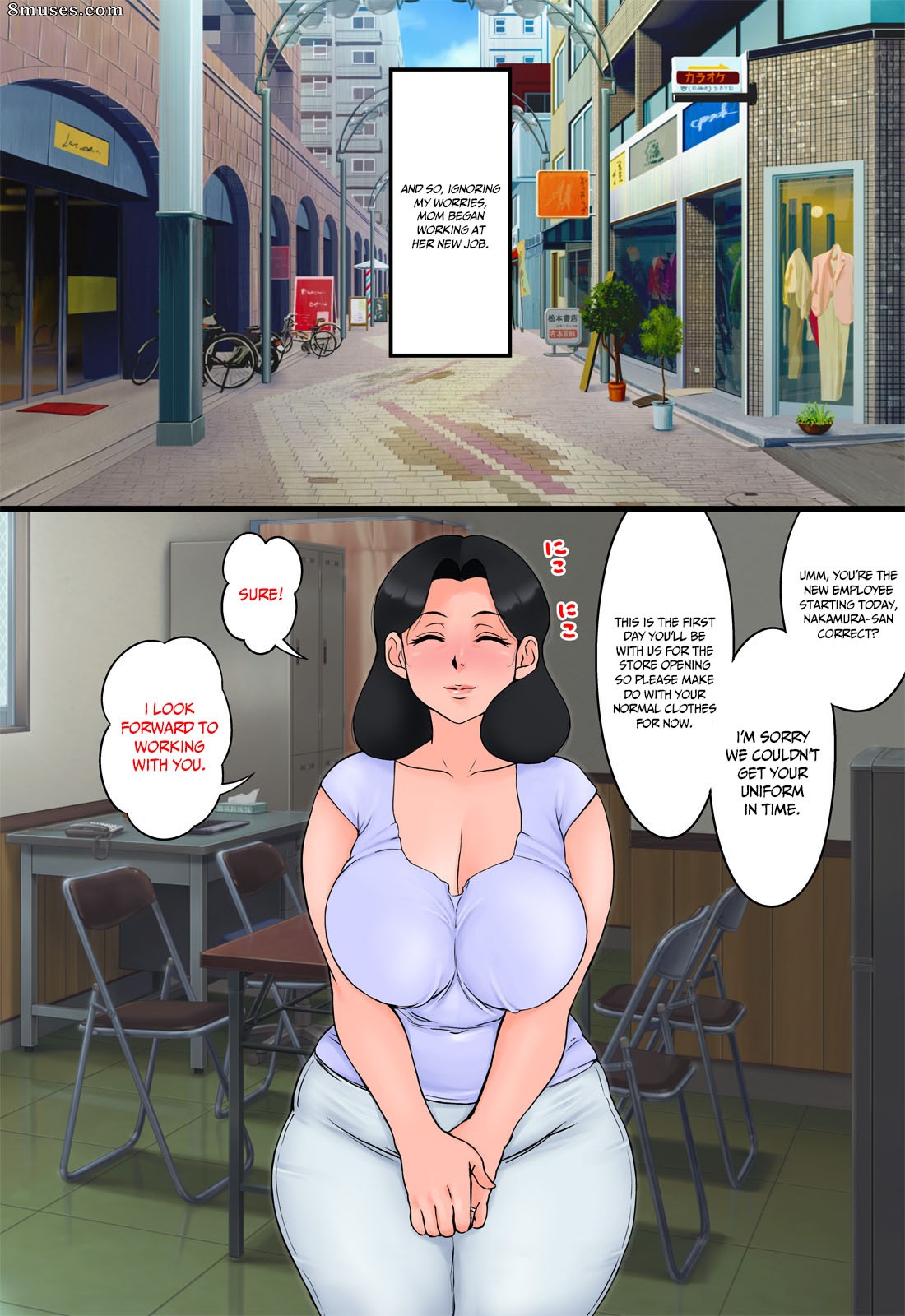 Rapurando -  It Seems My Mom Is Getting Sexually Harassed At Work - Page 4