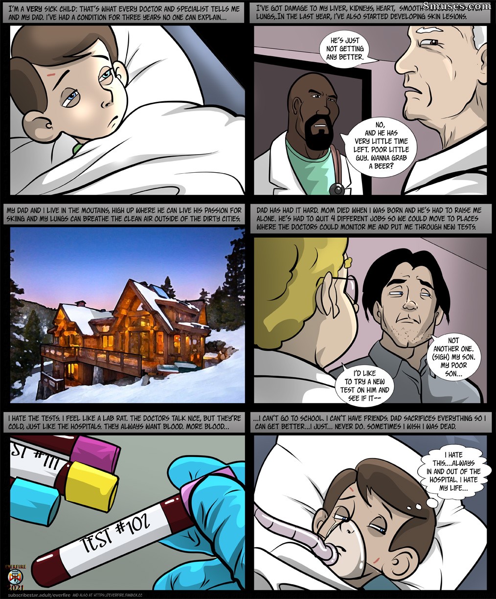Everfire Comics - Ajuda de feriado de Holly - Holiday Help from Holly - Página 1