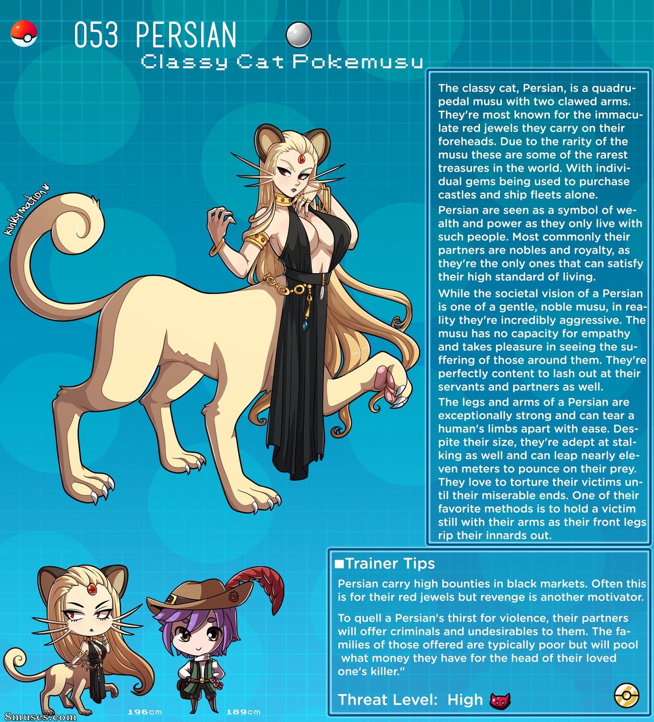 Kinkymation Comics - Pokemusu Dex - Tem que transar com todos! - Página 106