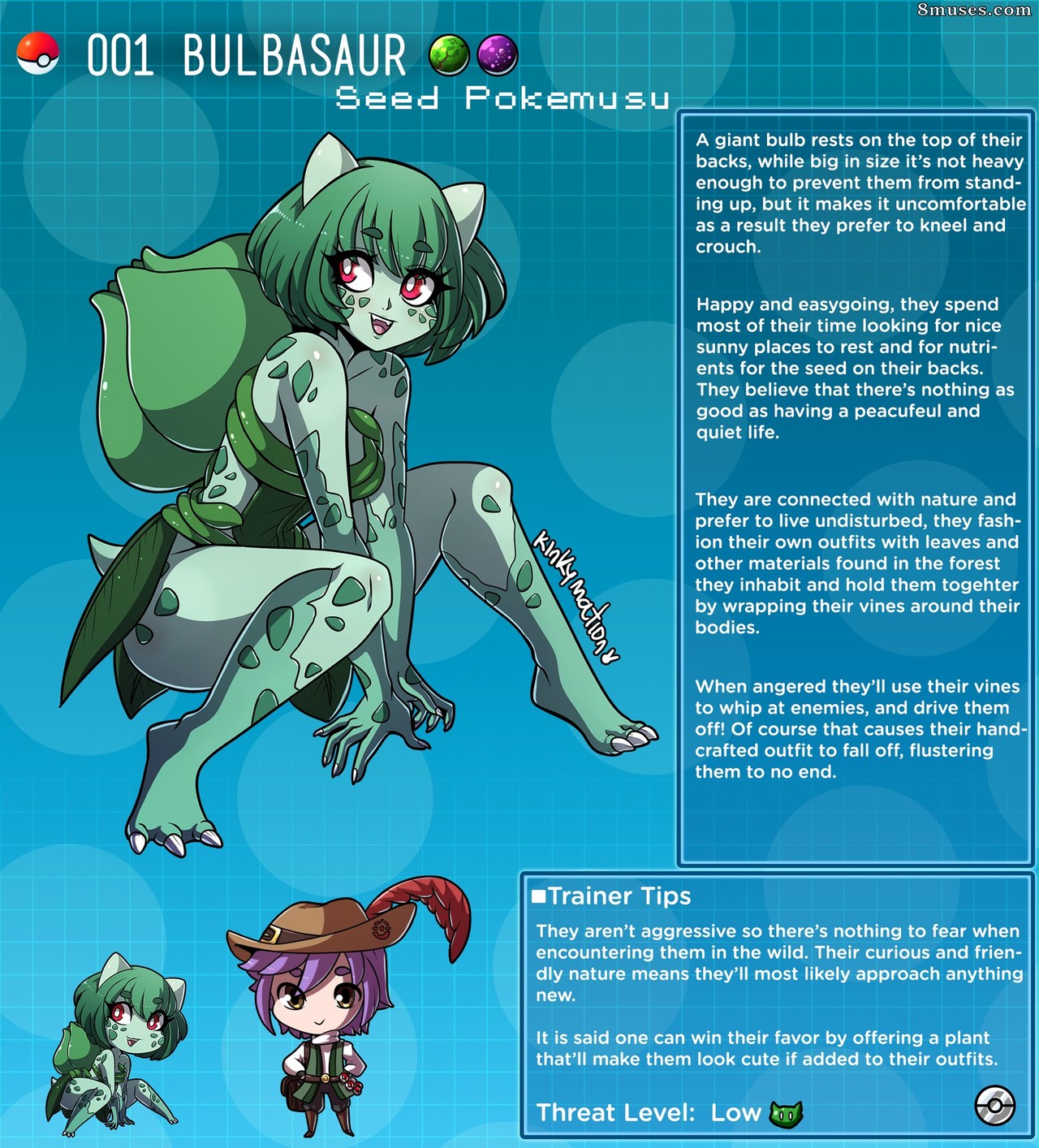 Kinkymation Comics - Dex Pokemusu - Faire l'amour avec tous ! - Page 2