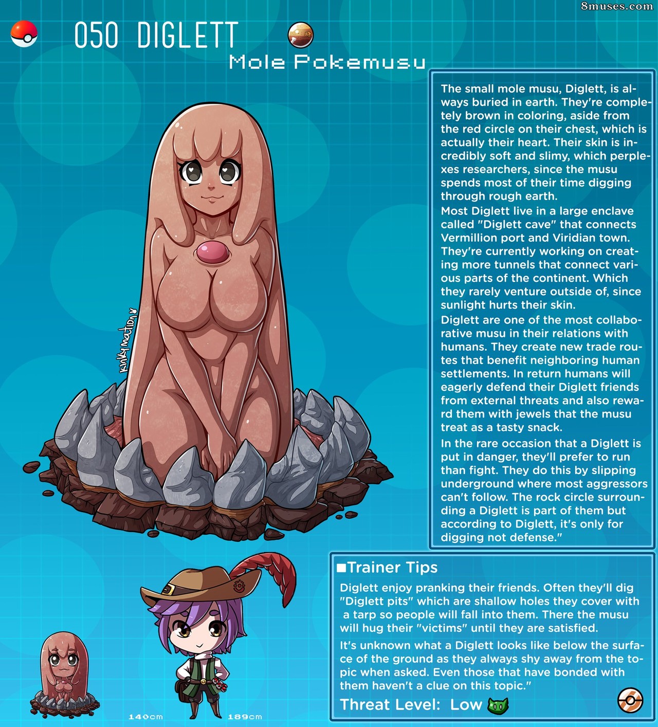 Kinkymation Comics - Pokemusu Dex - Tem que transar com todos! - Página 100