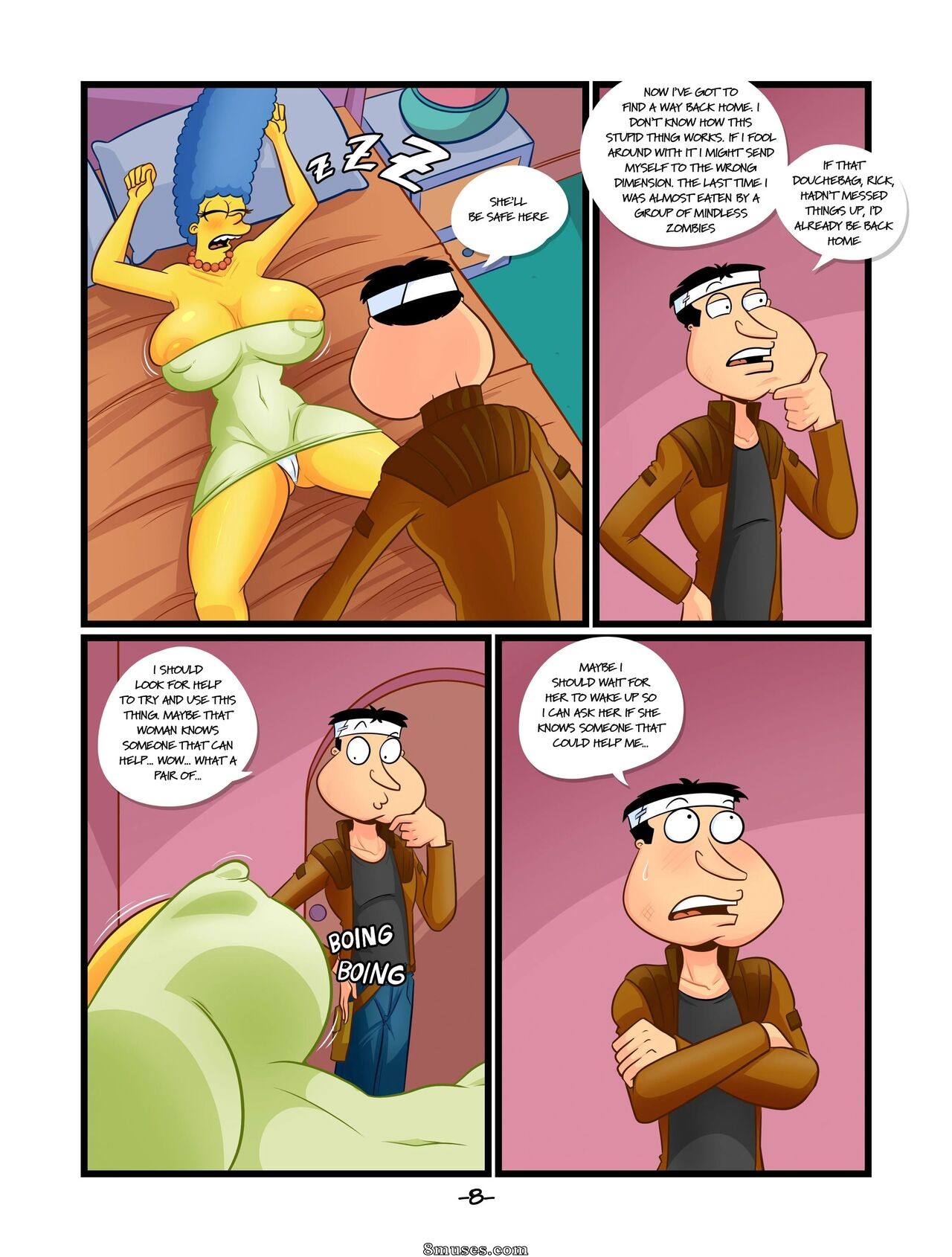 Quagmire Into the Multiverse - Issue 2 - Page 8