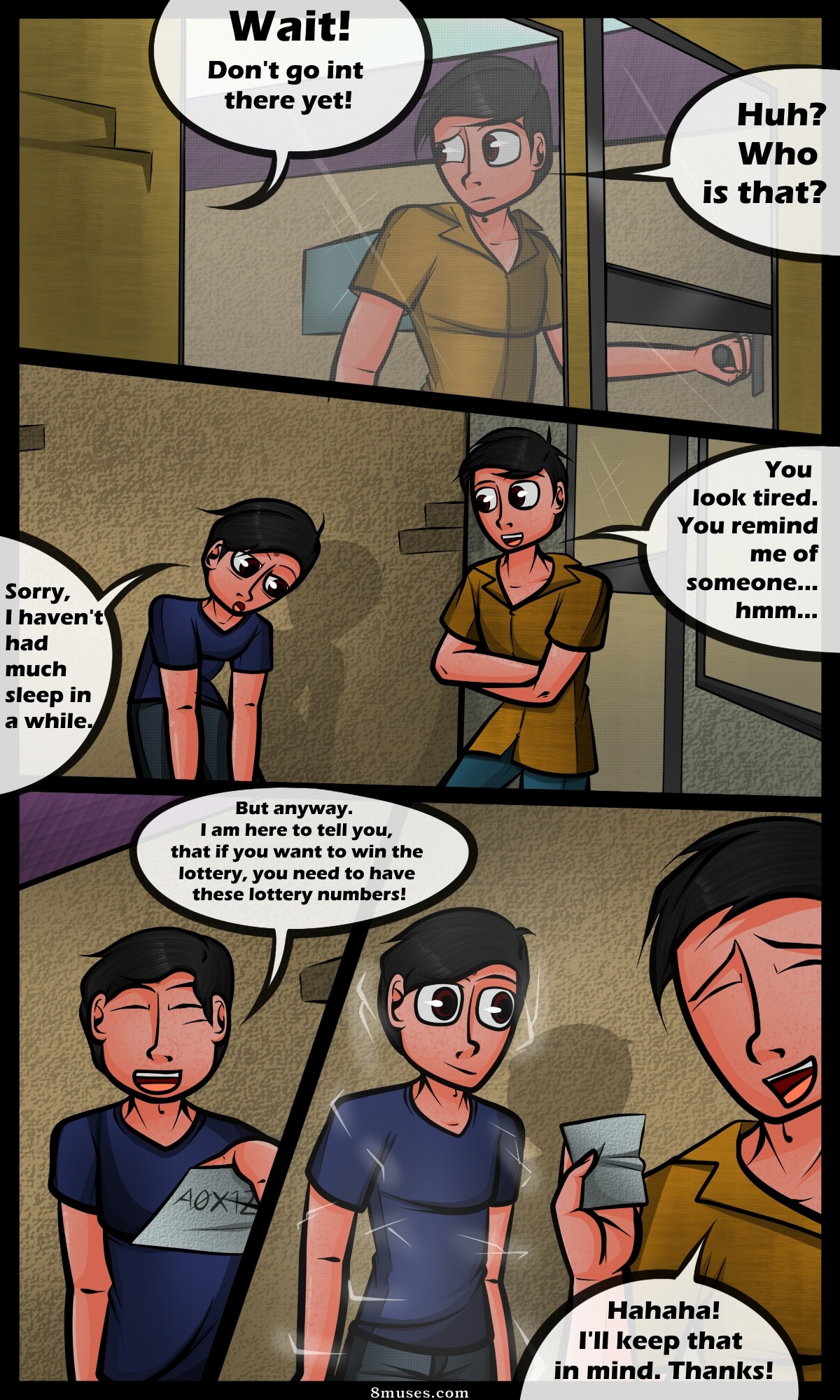 TGedNathan Comics - El accidente de tiempo - Página 4