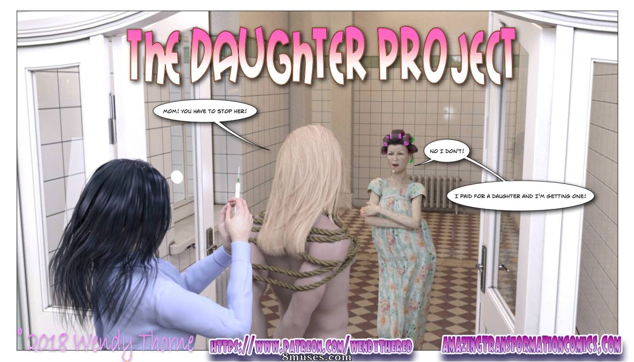 Bandes dessinées de transformation incroyables - Le projet de la fille - Page 1