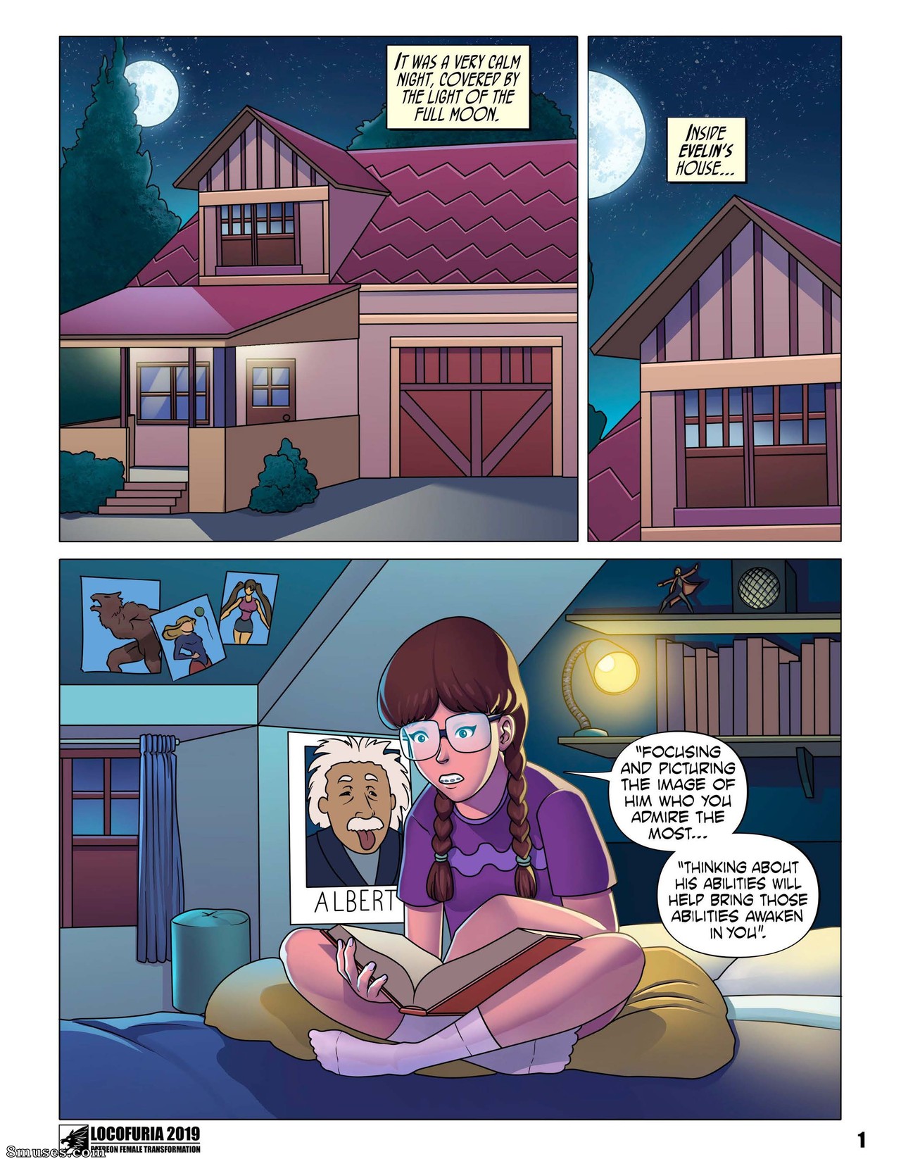Locofuria Comics - Auto-hipnose lupina - Página 2