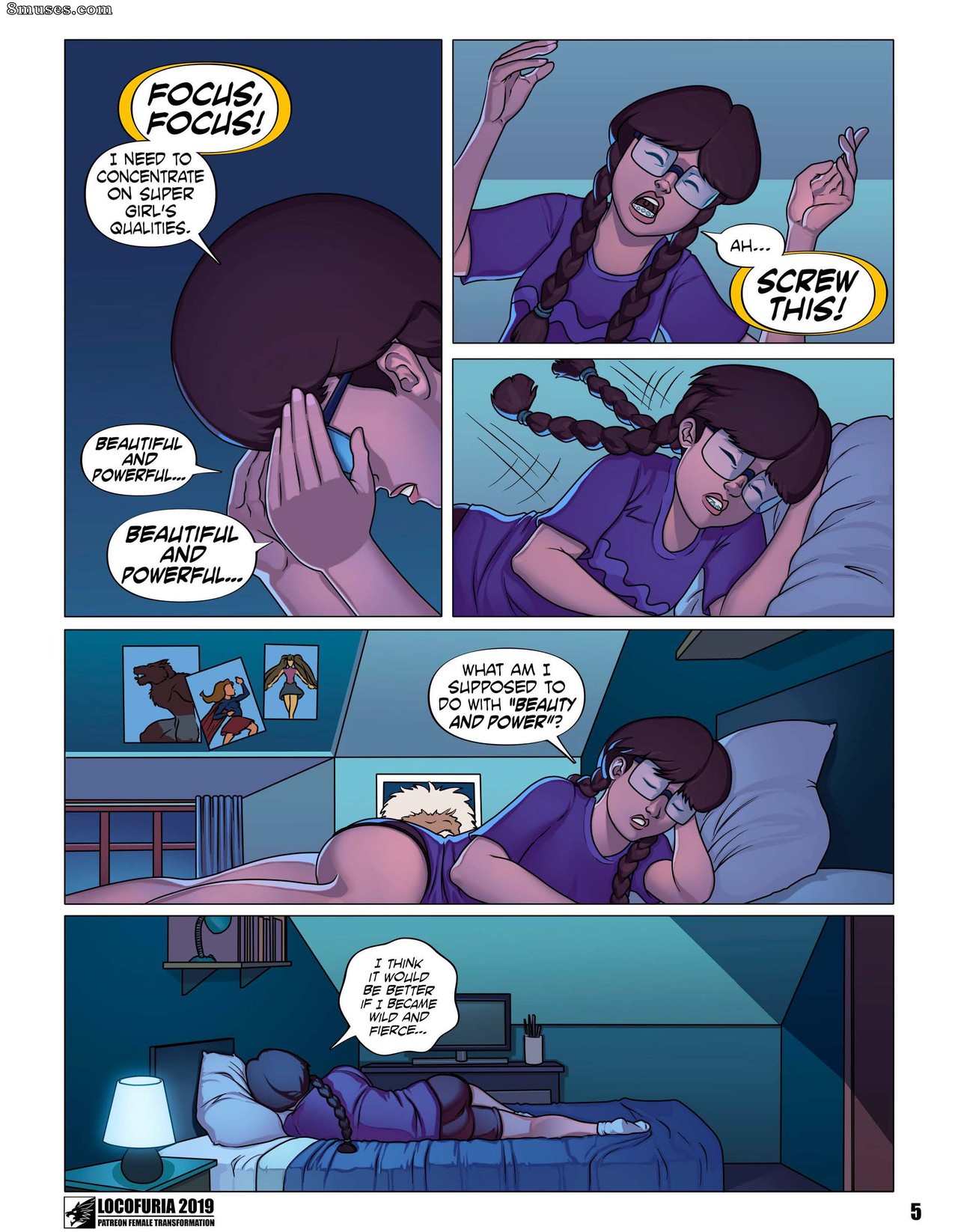 Locofuria Comics - Autohipnosis lupina - Página 6