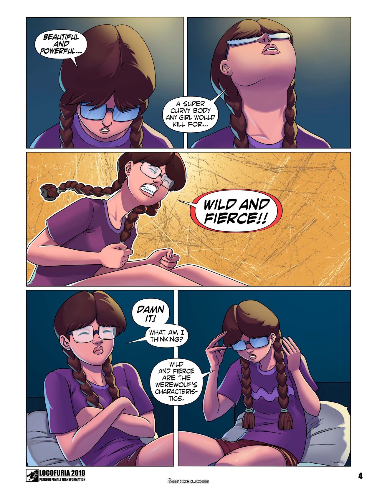 Locofuria Comics - Auto-hipnose lupina - Página 5