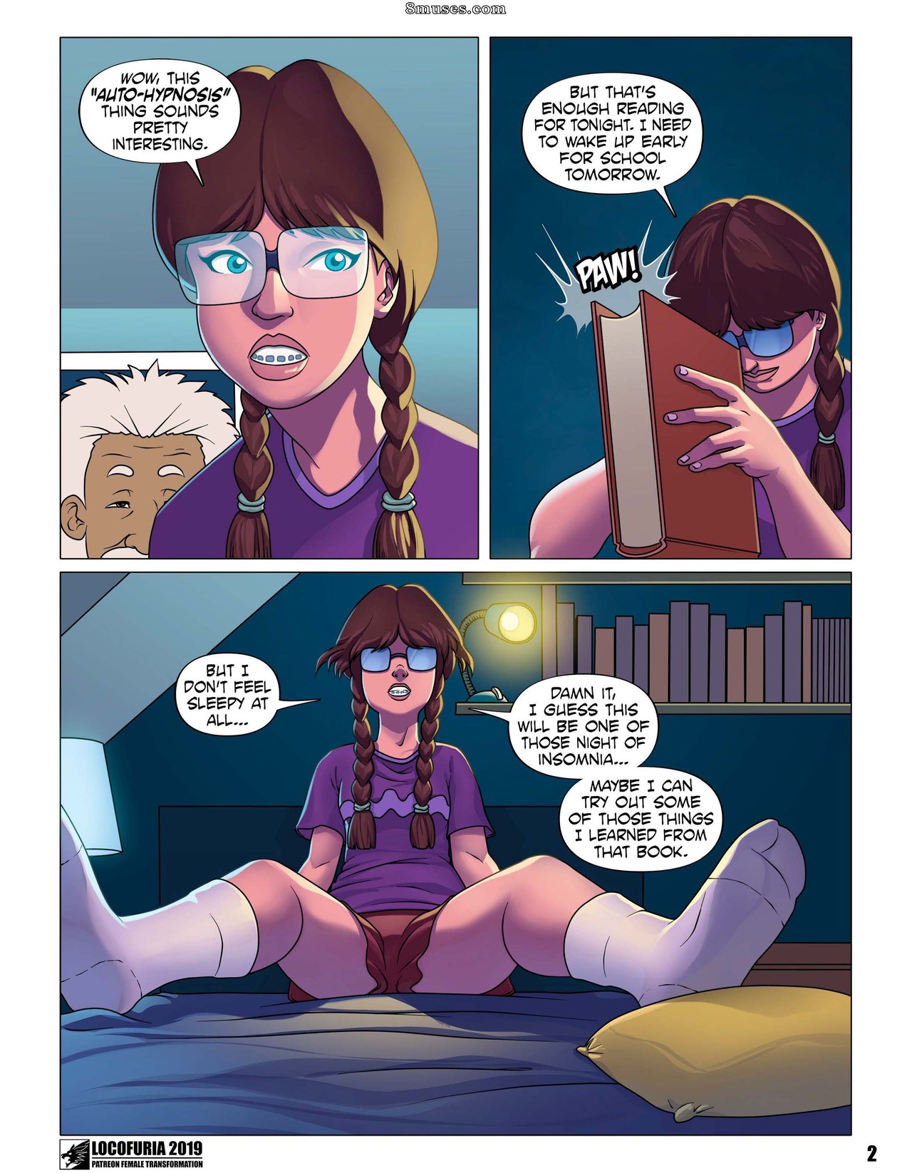 Locofuria Comics - Autohipnosis lupina - Página 3
