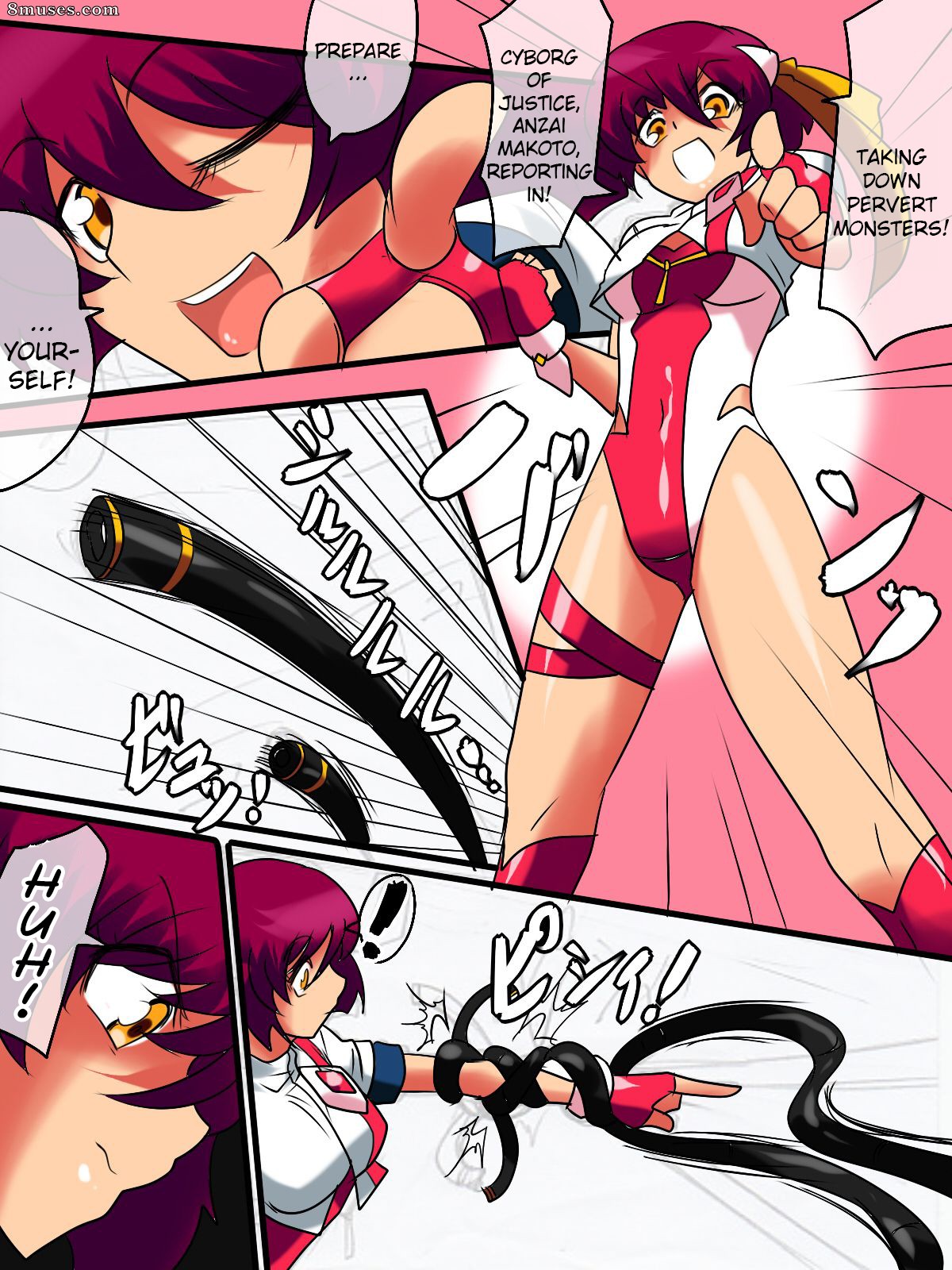 Warabimochi - Heroine Harassment - Anzai Makoto Ryona Hen - Page 6