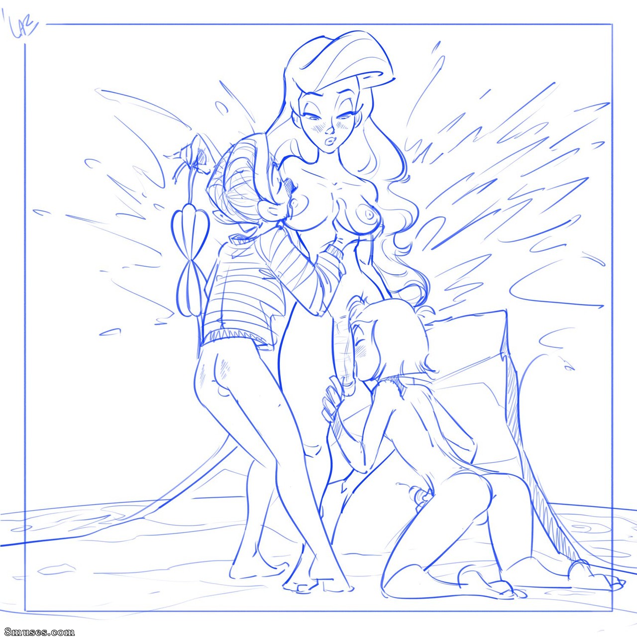 Laz Sketches and Pinups - July 2019 - Page 7