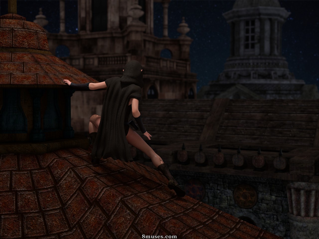 Hibbli3D - Thief Ezri - Don´t get caught - Remake - Page 2