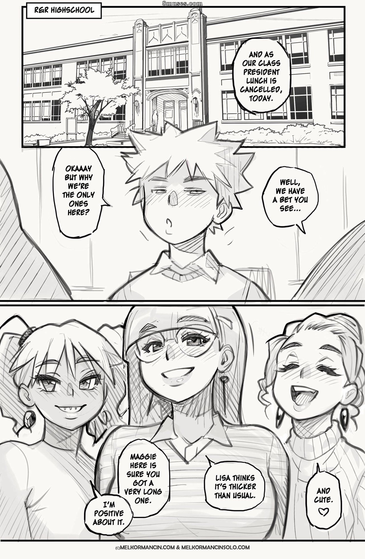Melkormancin.com Comics - Hora de almorzar con Tim - Página 1