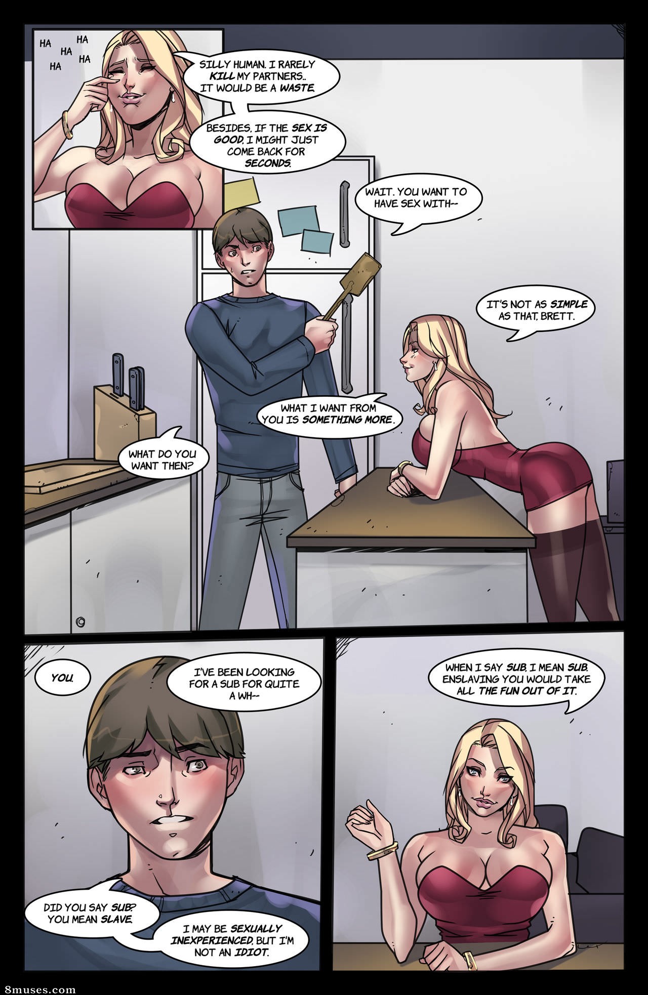 Pop Lee - The Succubus Sub - Page 13