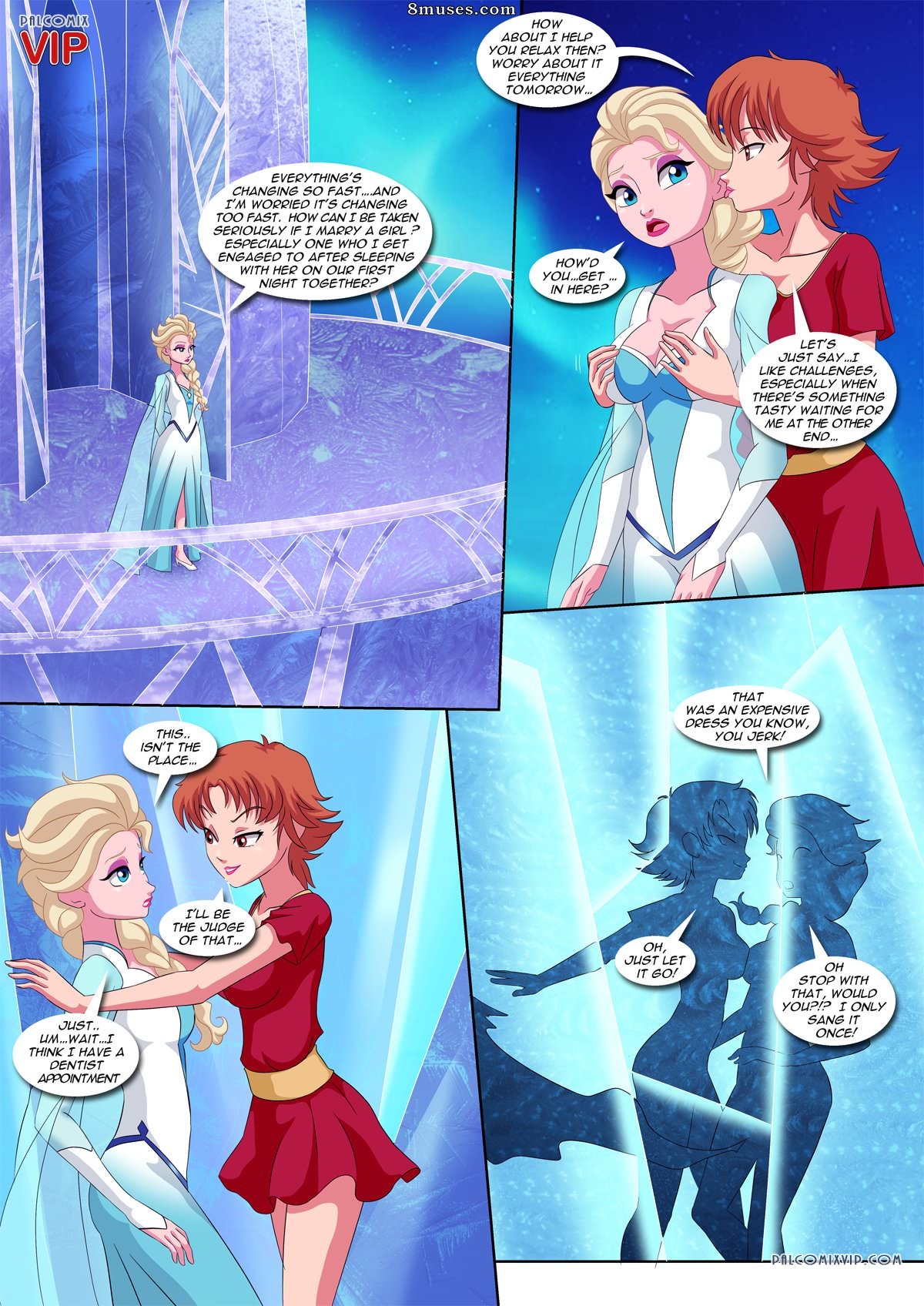 PalComix Comics - 50 Shades of Frozen - Page 10
