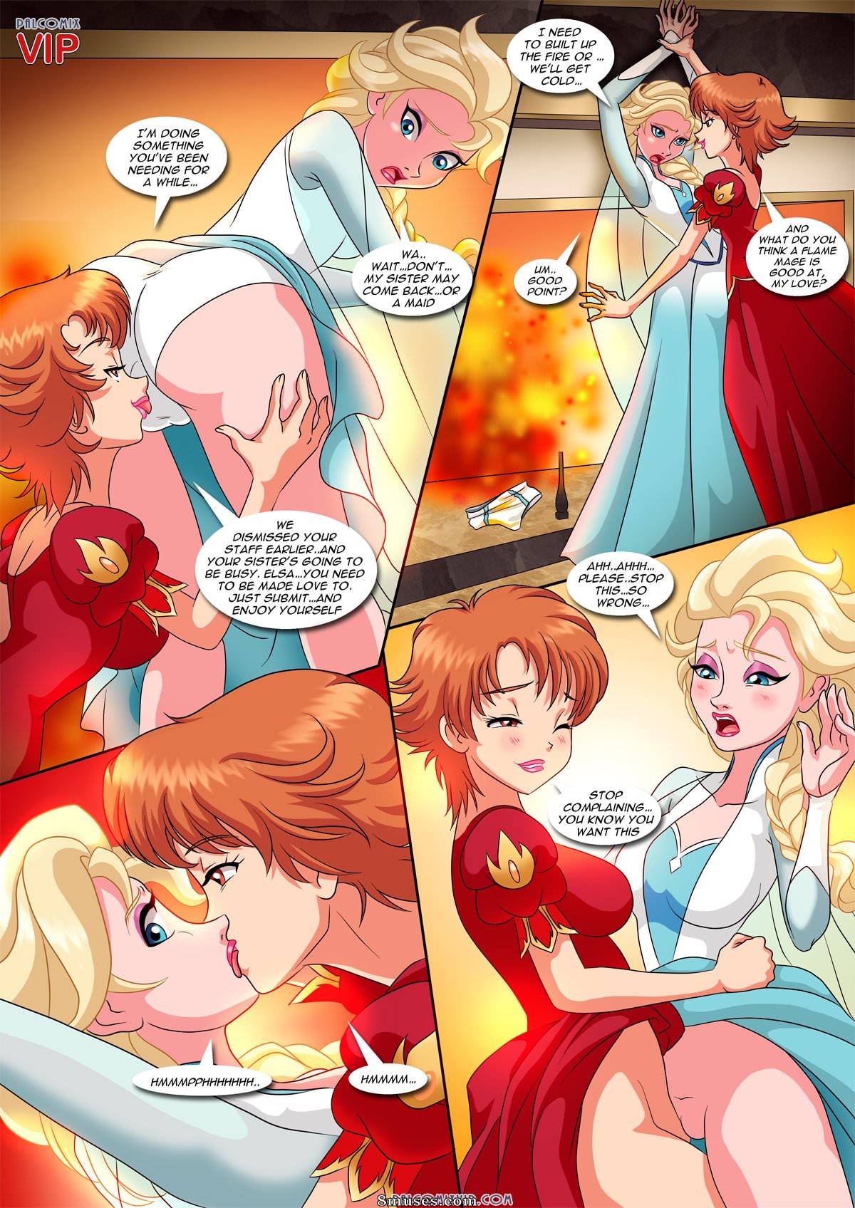 PalComix Comics - 50 sombras de Frozen - Página 4
