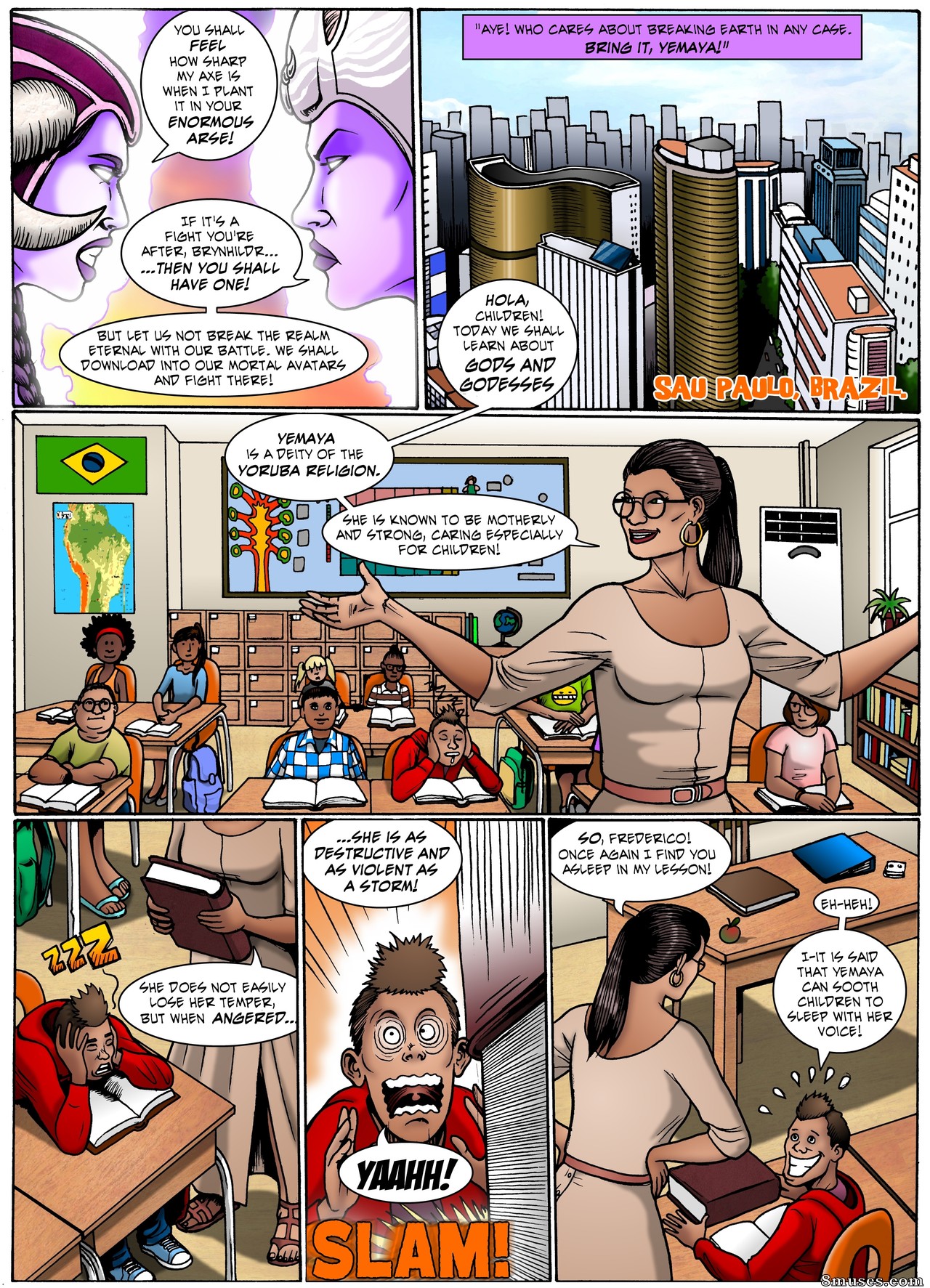 Manic Comics - Combat - Page 3