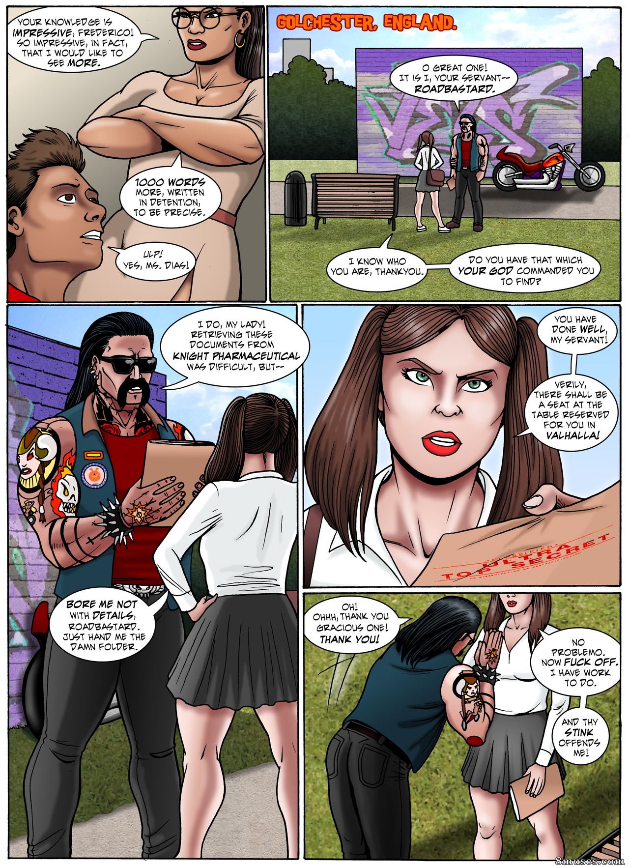 Manic Comics - Combat - Page 4