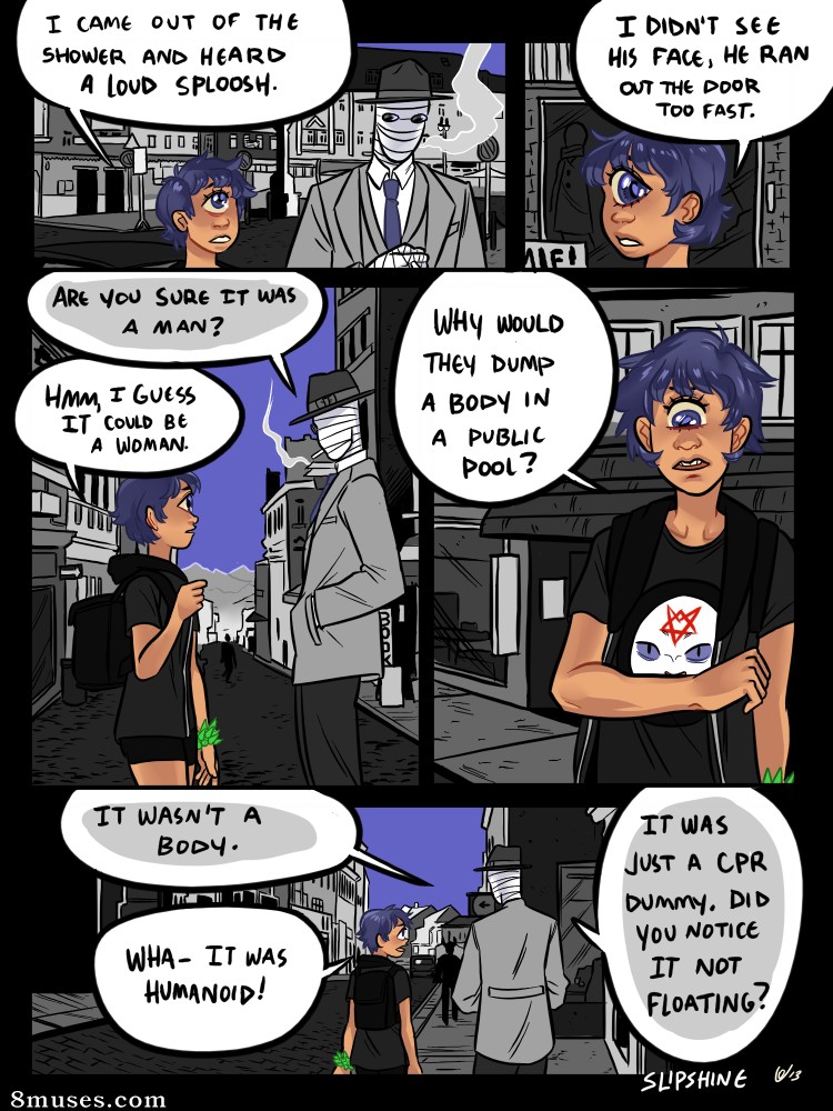 Mr.Invisible and the vampire - Issue 8 - Page 4