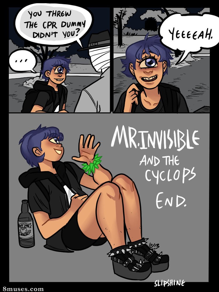 Mr.Invisible and the vampire - Issue 8 - Page 11
