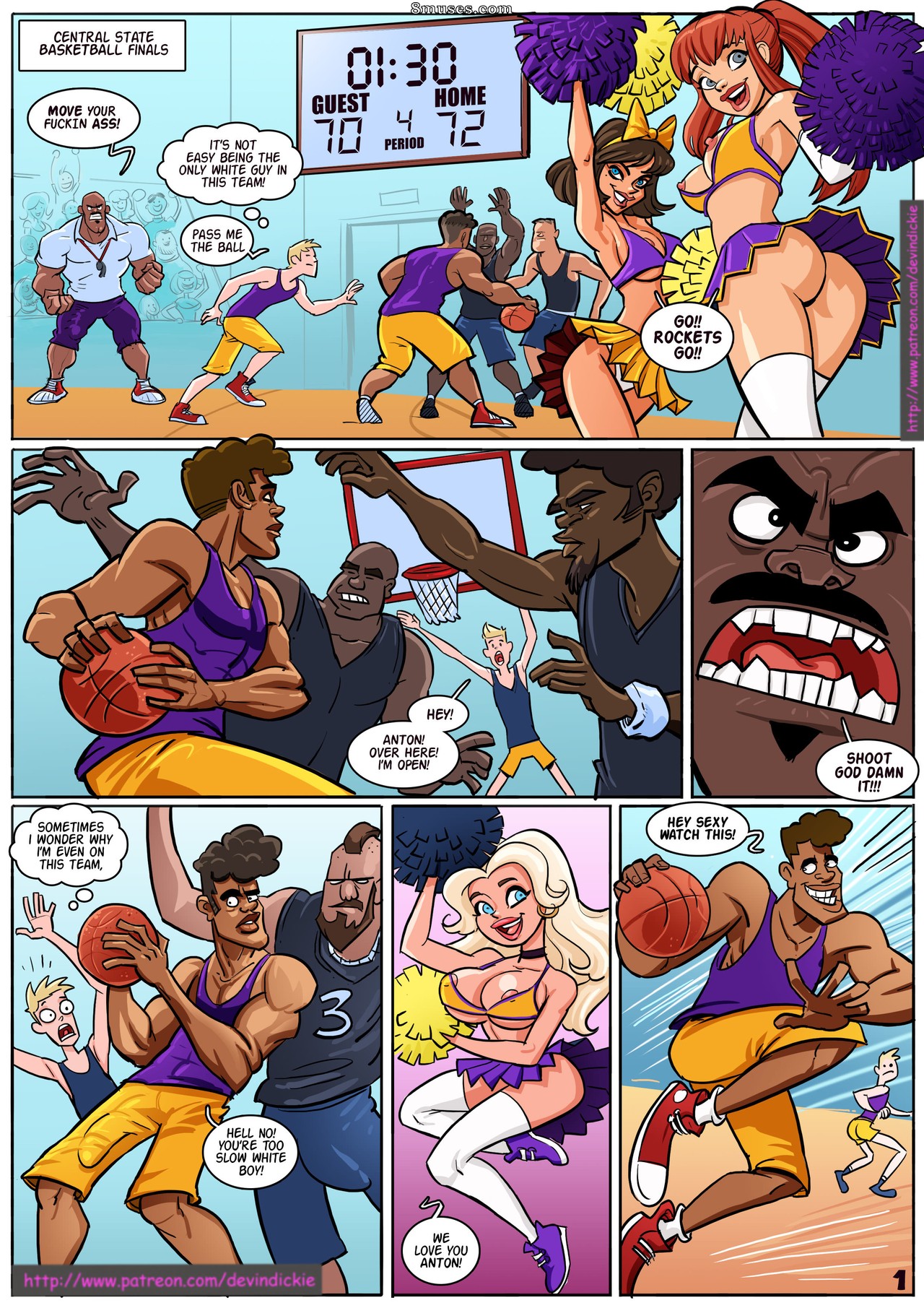 Devin Dickie Comics - Coach Black - Page 2