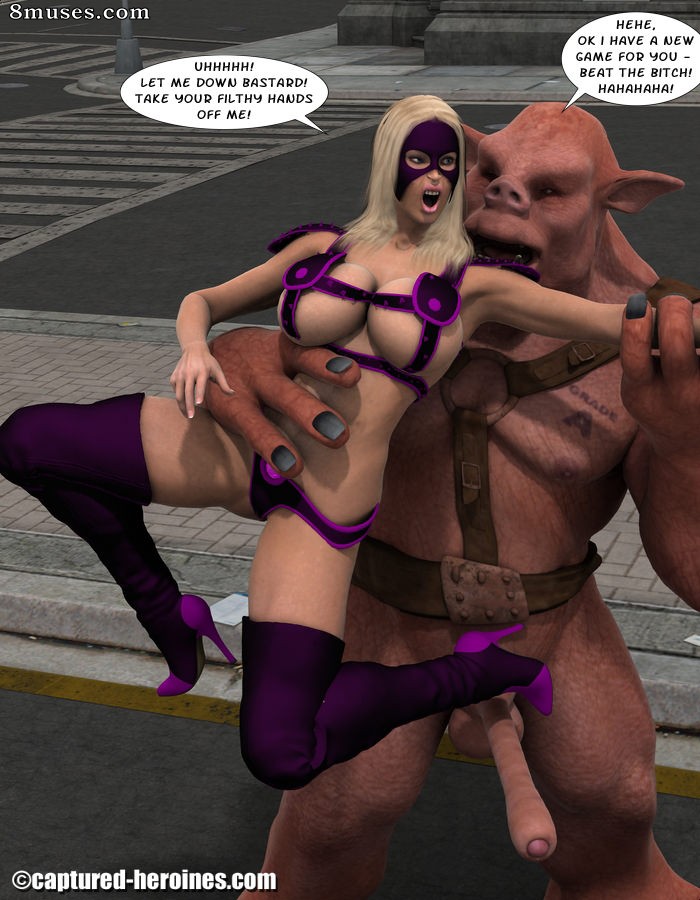 Captured-Heroines Comics - Phantom vs Pigraw - Page 11