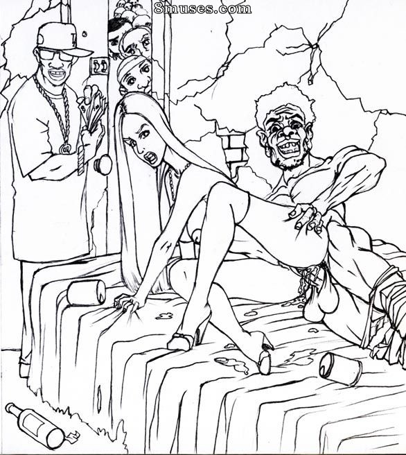 IllustratedInterracial.com Comics - QUICKIES - Page 13