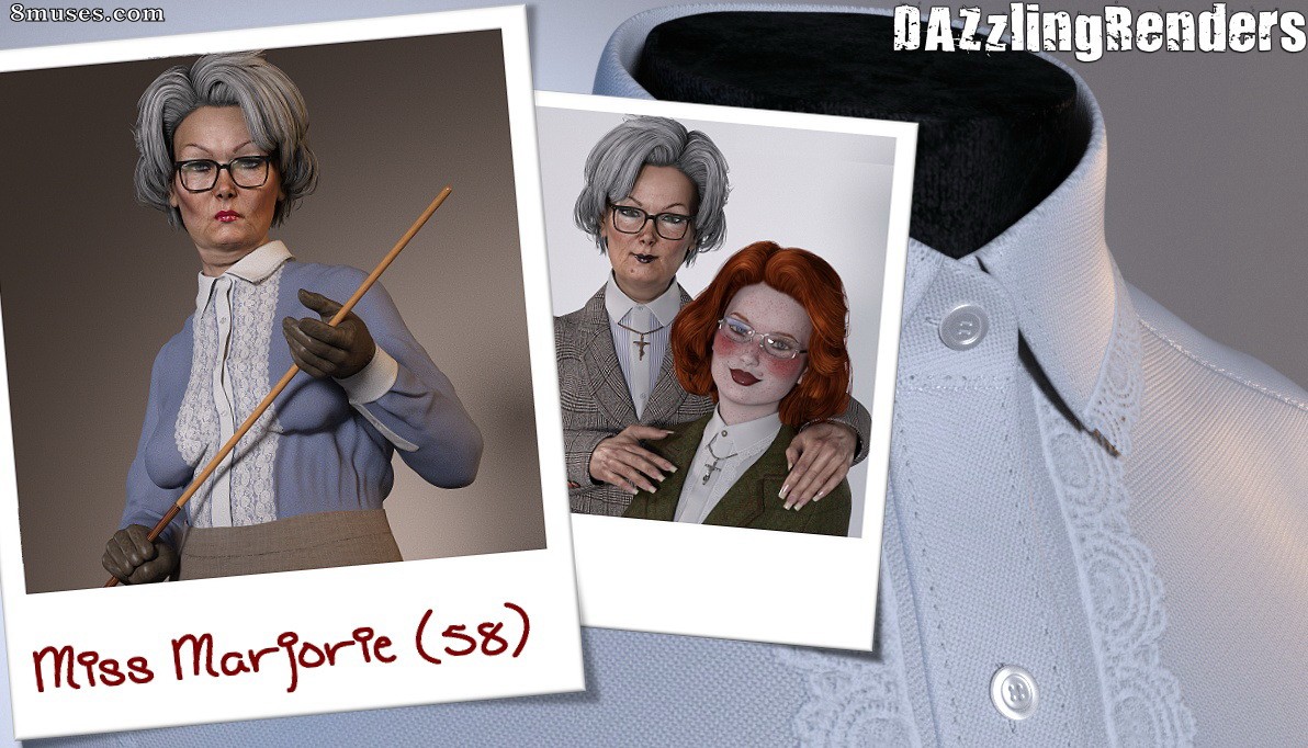 DAZzling Renders aka Cocksucker - Catherine (21) & Miss Marjorie (58) - Page 49