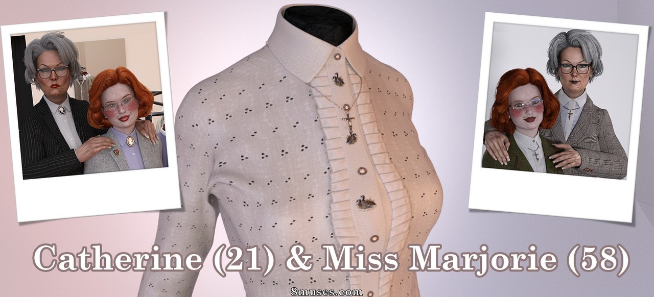 DAZzling Renders aka Cocksucker - Catherine (21) & Miss Marjorie (58) - Page 1