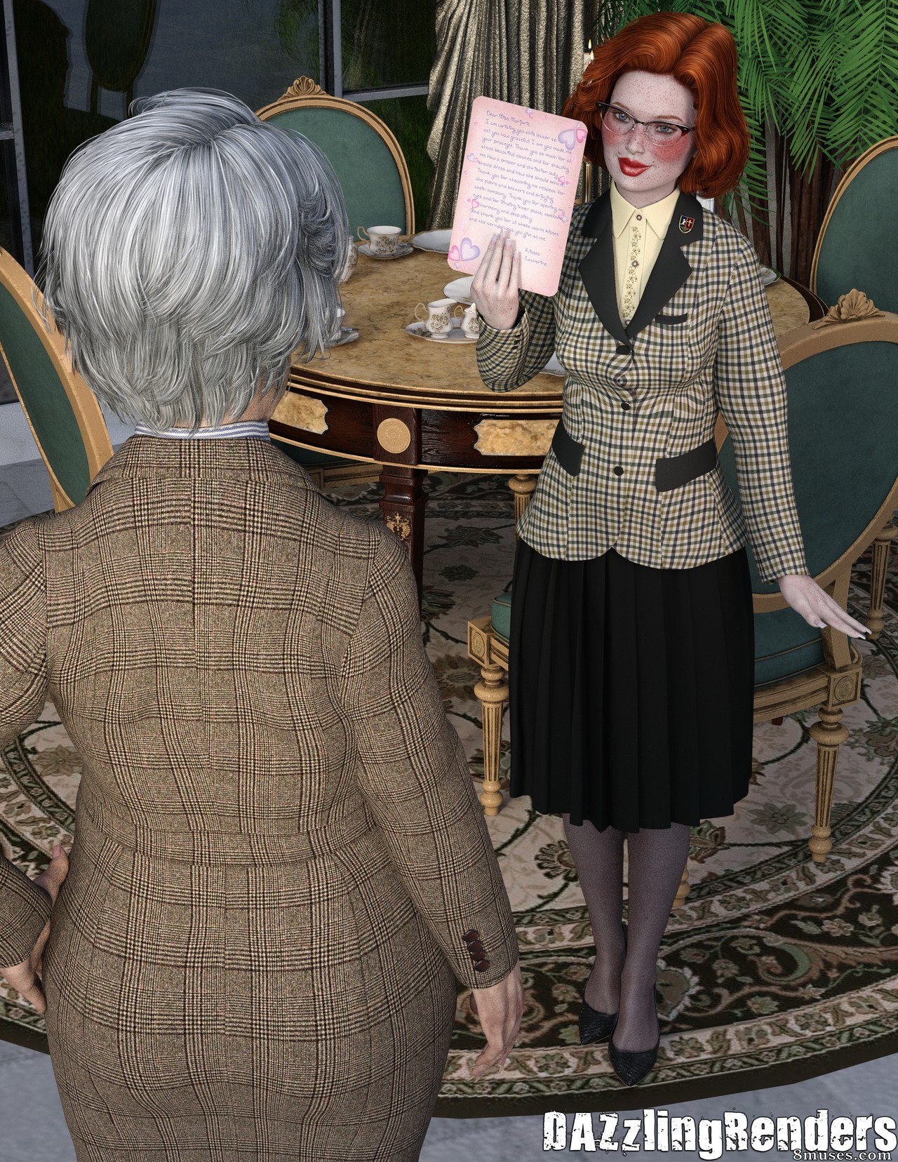 DAZzling Renders aka Cocksucker - Catherine (21) & Miss Marjorie (58) - Page 11