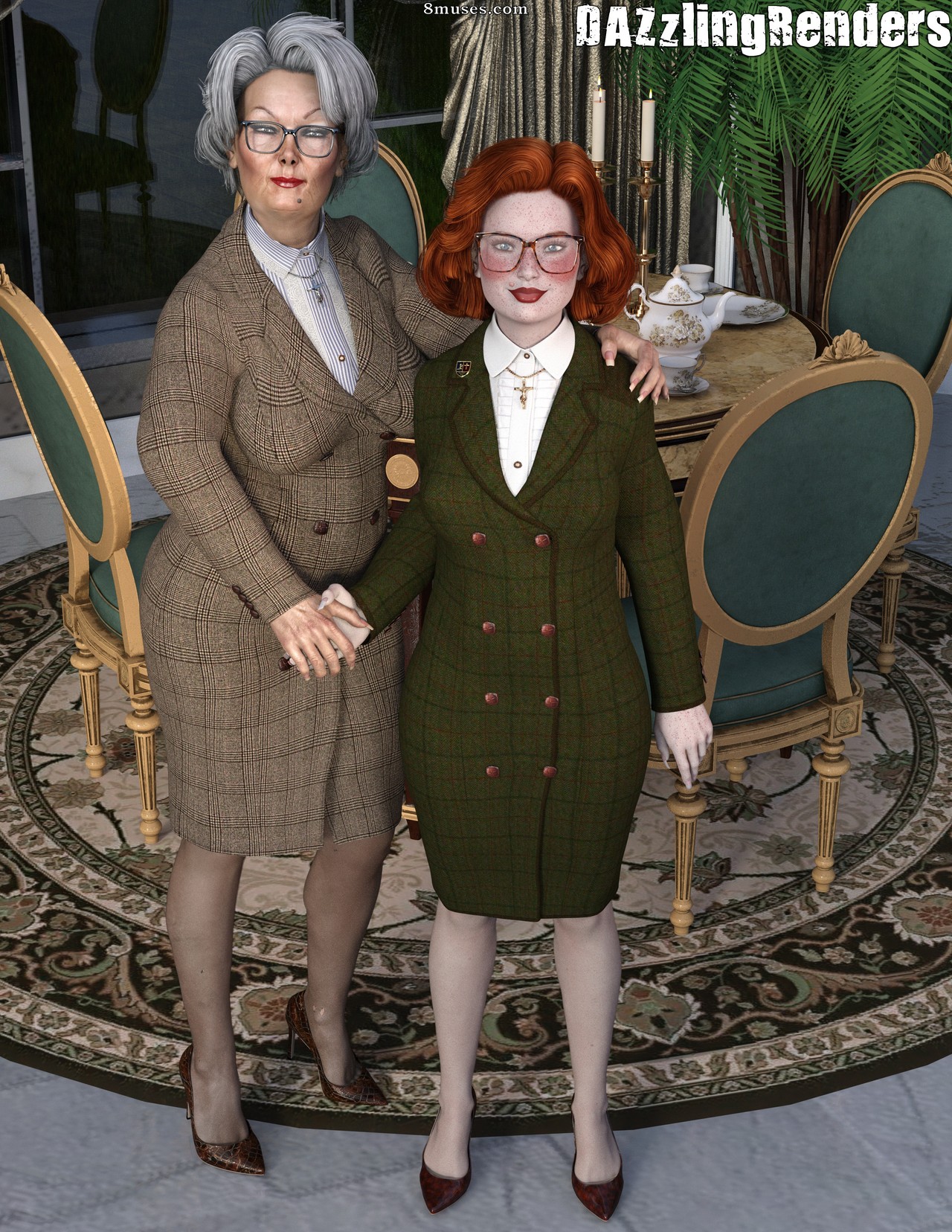 DAZzling Renders aka Cocksucker - Catherine (21) & Miss Marjorie (58) - Page 2