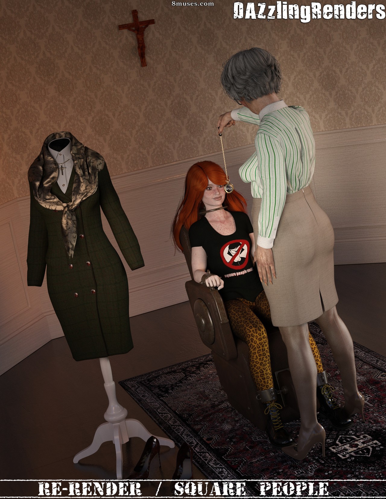 DAZzling Renders aka Cocksucker - Catherine (21) & Miss Marjorie (58) - Page 6