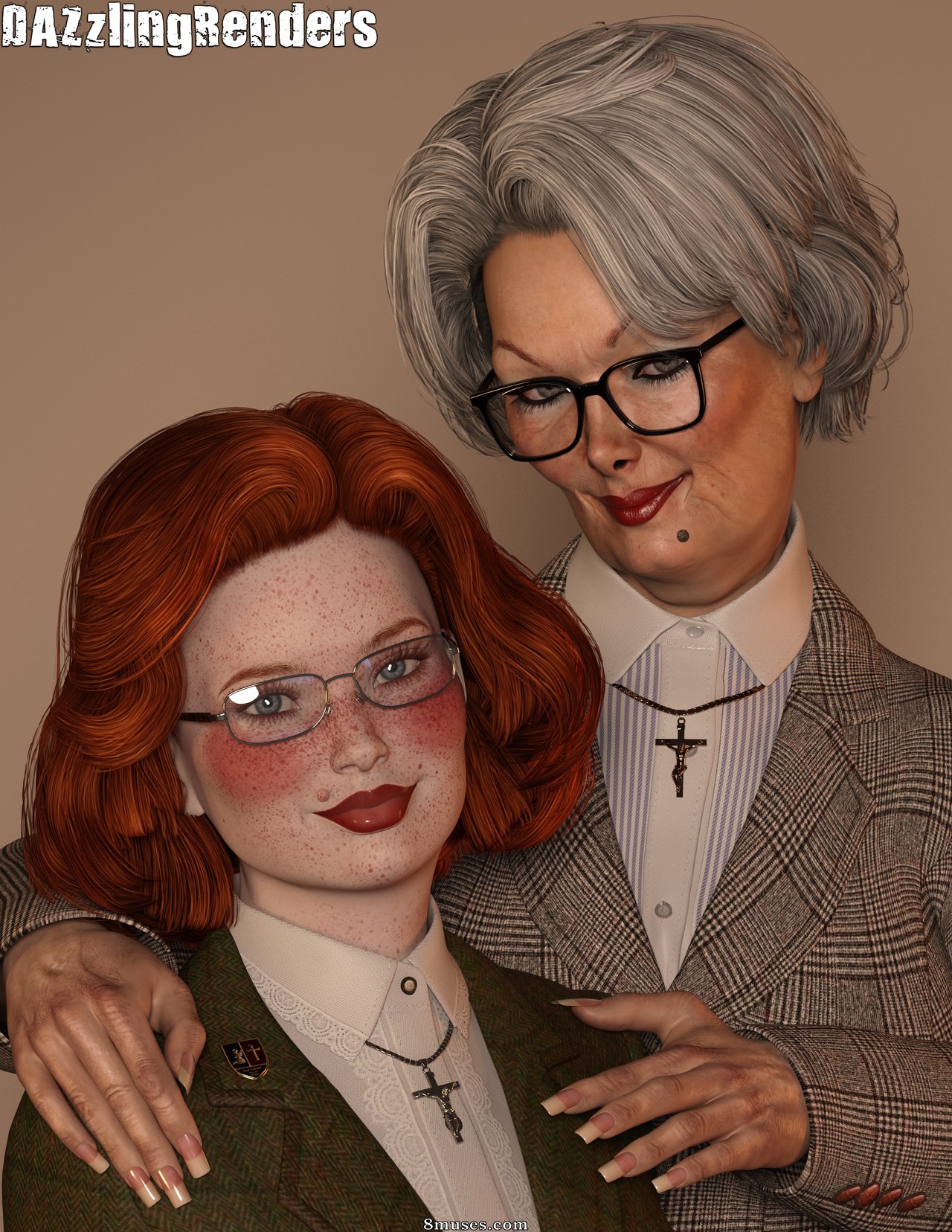 DAZzling Renders aka Cocksucker - Catherine (21) & Miss Marjorie (58) - Page 5