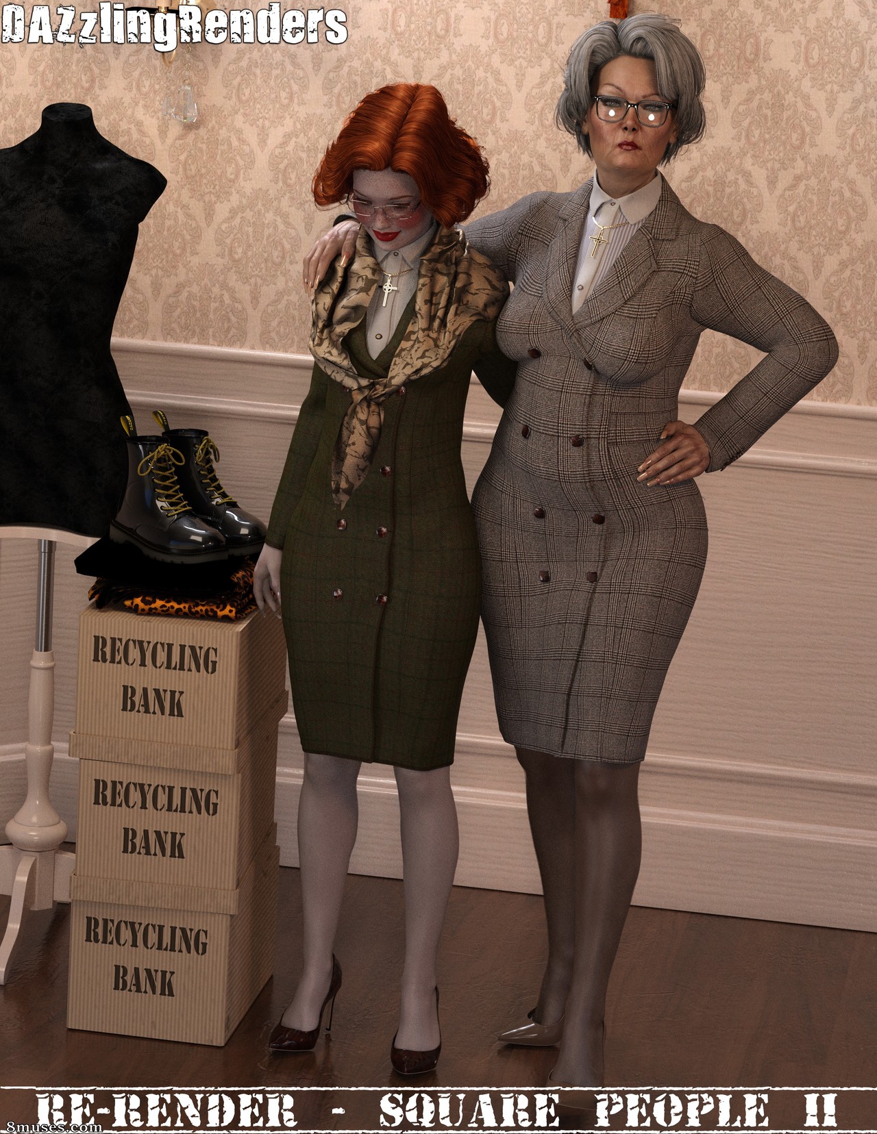DAZzling Renders aka Cocksucker - Catherine (21) & Miss Marjorie (58) - Page 7