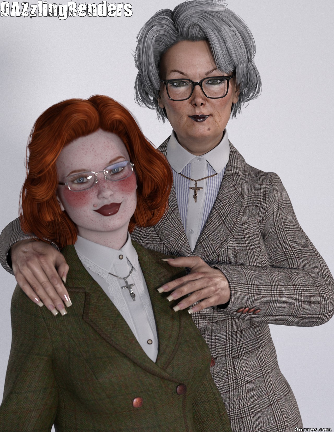DAZzling Renders aka Cocksucker - Catherine (21) & Miss Marjorie (58) - Page 4