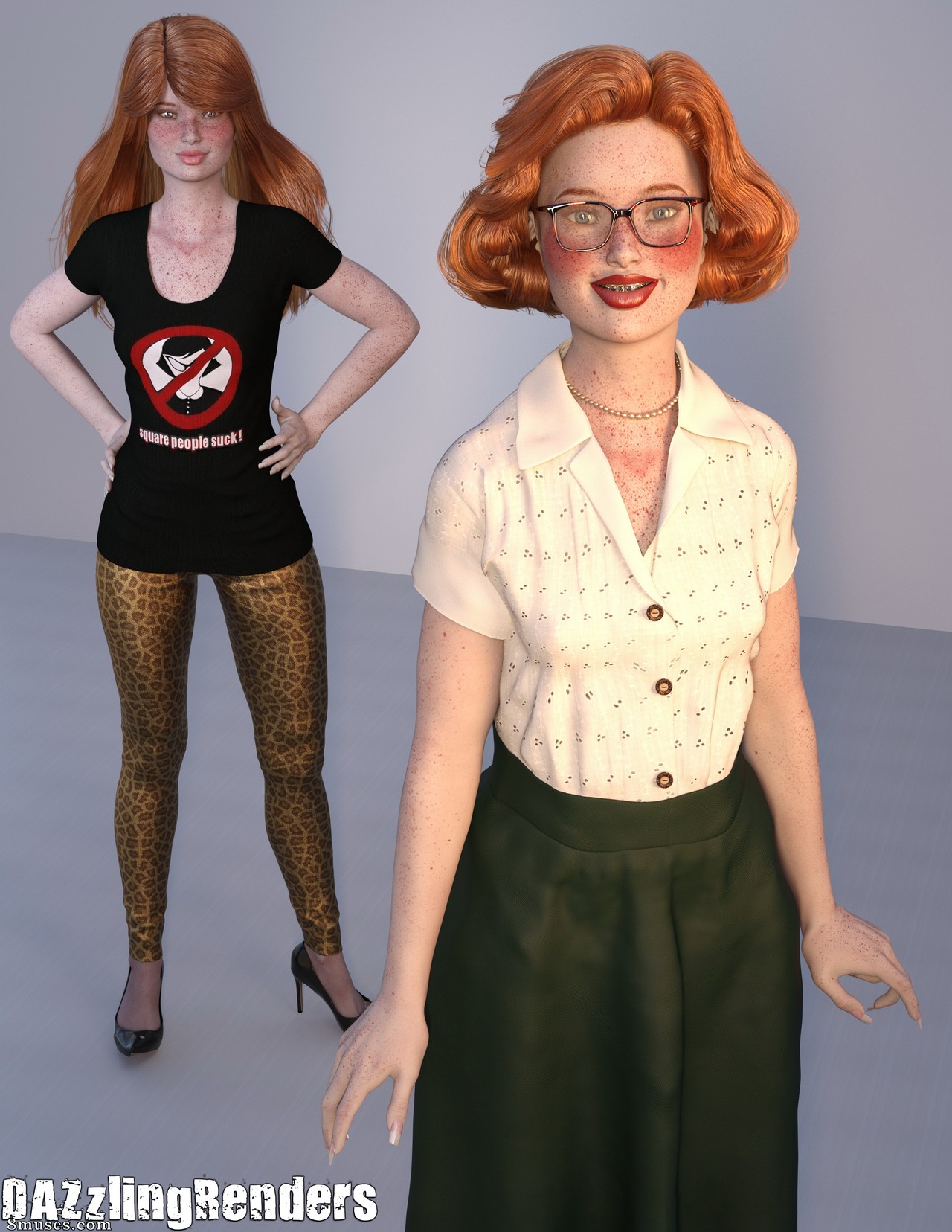 DAZzling Renders aka Cocksucker - Catherine (21) & Miss Marjorie (58) - Page 39