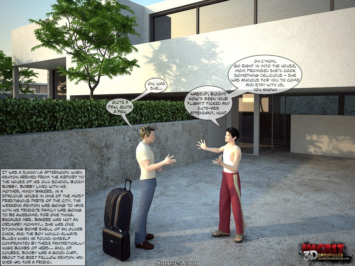 IncestChronicles3D Comics - Maman et les garçons - Page 1