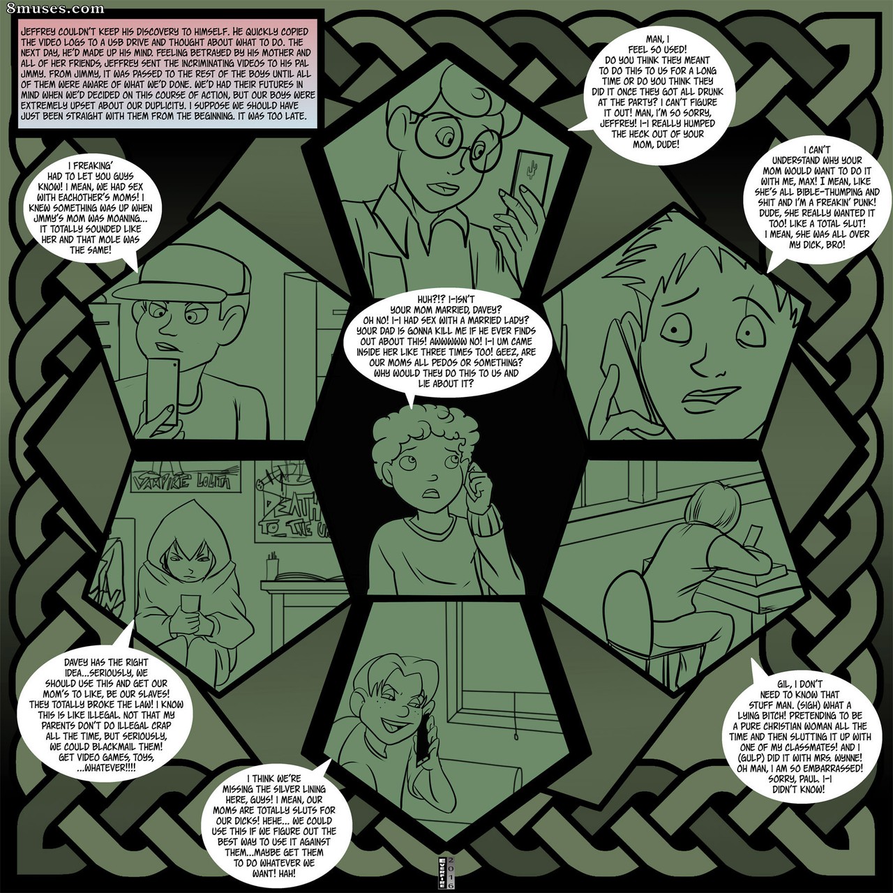 Everfire Comics - Journal d'un quartier secret des épouses milf du club - Page 13