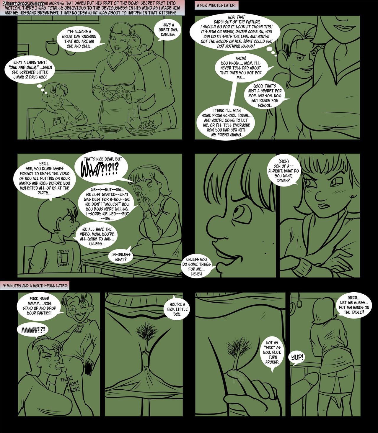 Everfire Comics - Journal d'un quartier secret des épouses milf du club - Page 17
