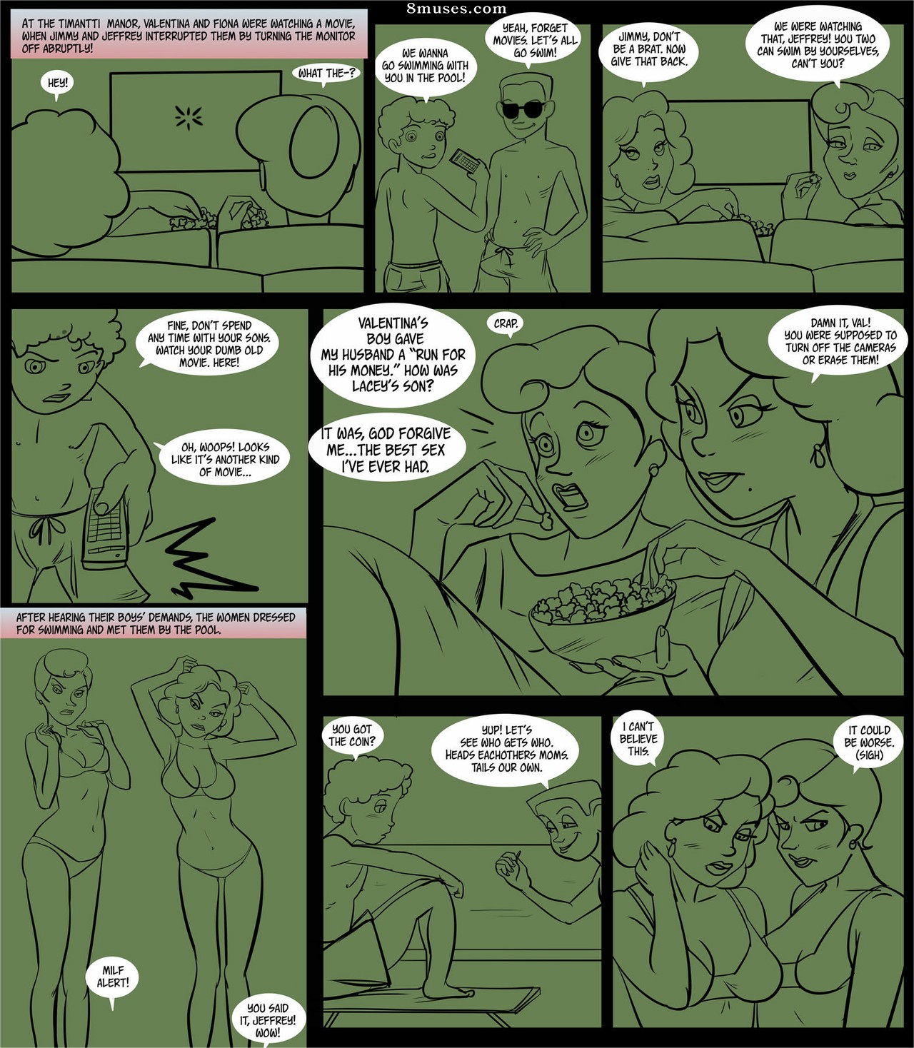 Page 27 | Everfire-Comics/Diary-of-a-Secret-Neighborhood-Wives-Milf-Club |  8muses - Sex Comics