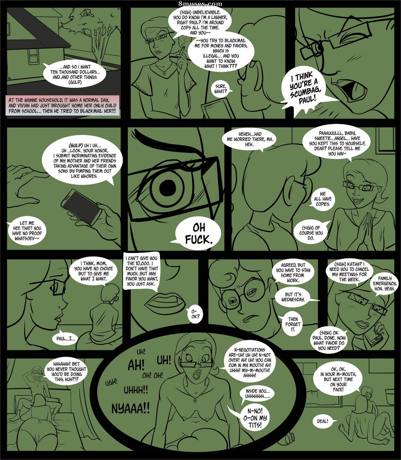 Everfire Comics - Journal d'un quartier secret des épouses milf du club - Page 23